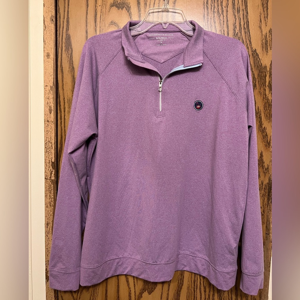 Men’s Medium Holderness and Bourne Dryluxe Performance golf pullover